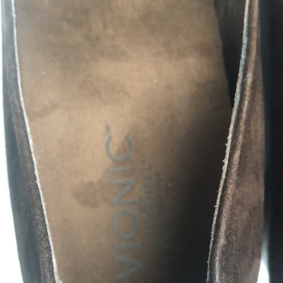 Vionic Antonia othaheel dark brown wedges - Picture 2 of 9